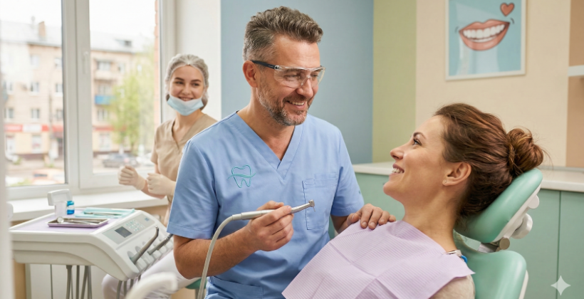 Стоматология доктора Ирсалиева в Подольске — Имплантация, виниры, ZOOM 4